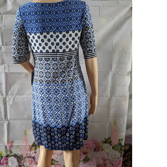 Eliza J Tile Printed Mini Dress NWT $128‎ - Picture 4 of 4